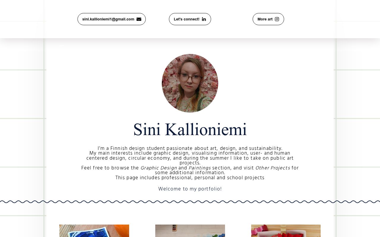 Sini's Portfolio