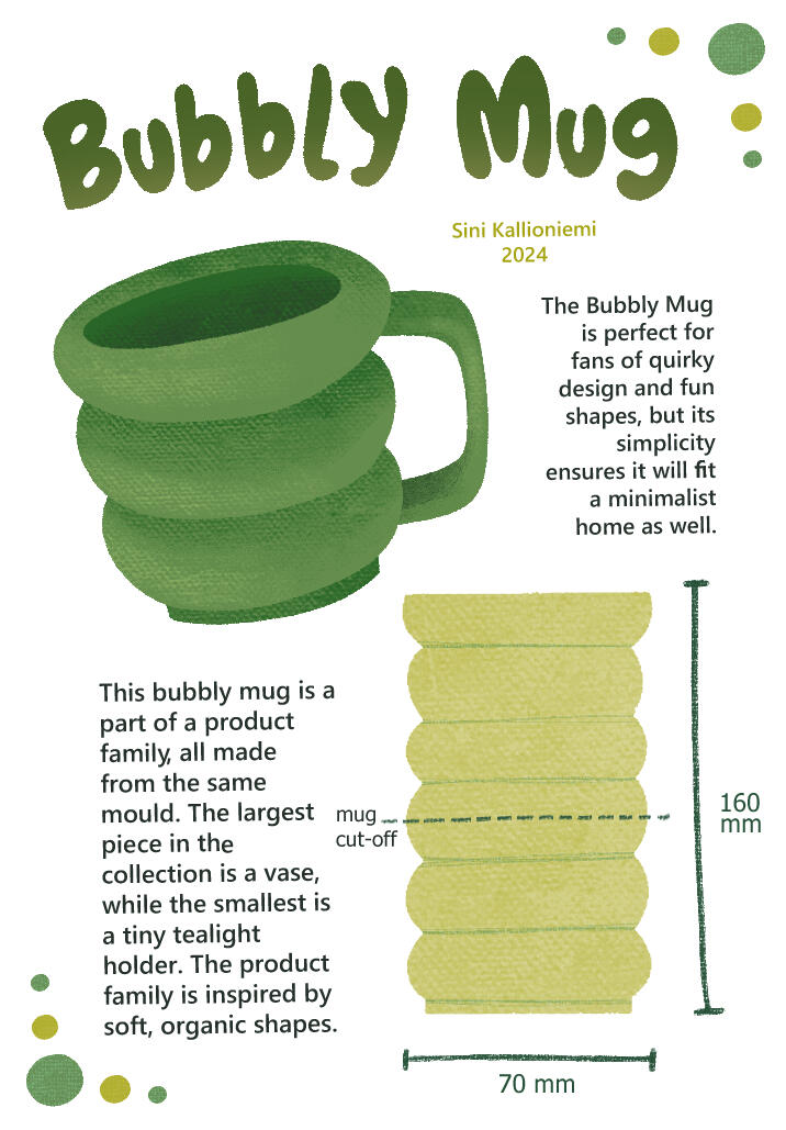 Bubbly mug Bubbly mug